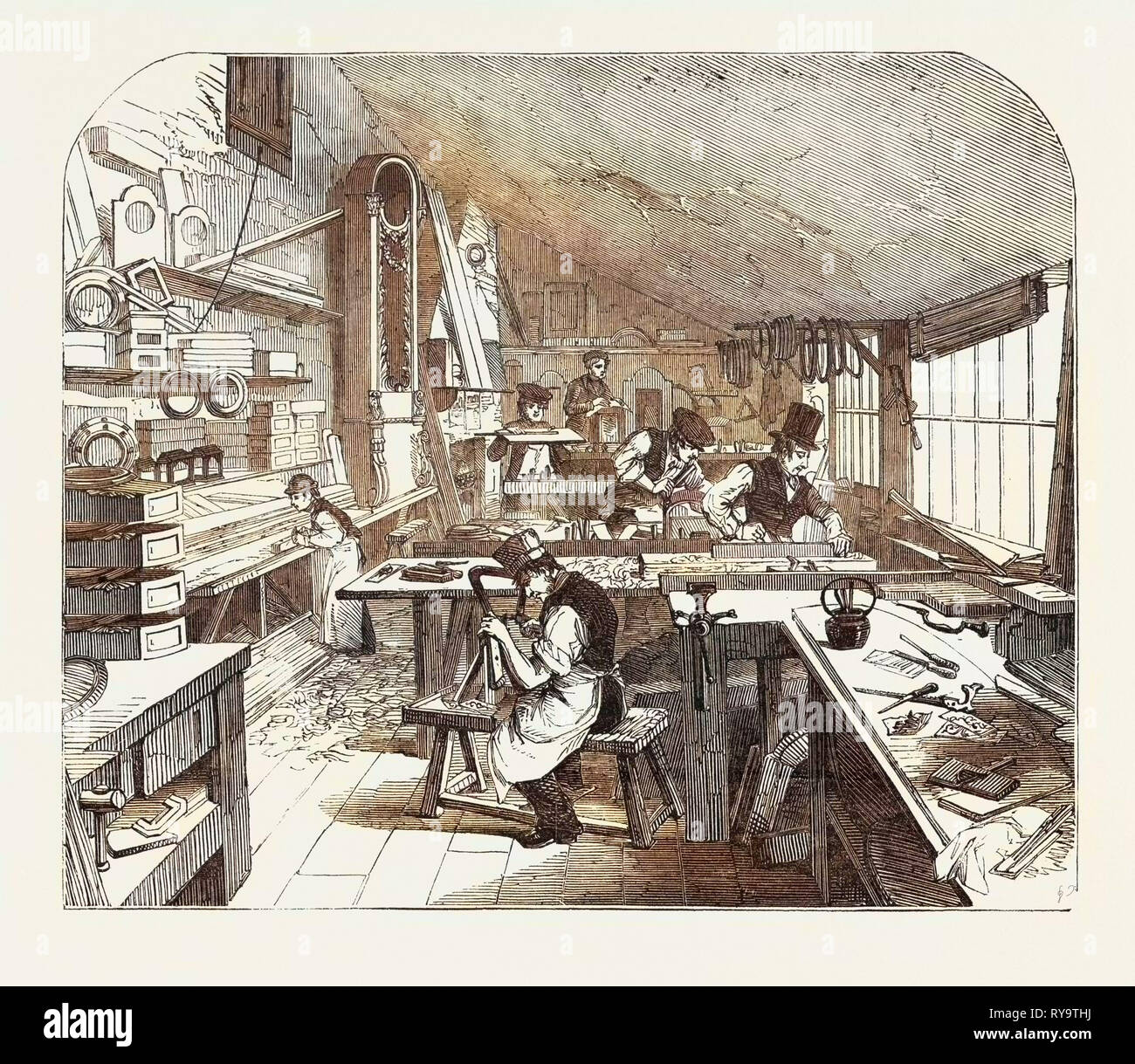 Clock factory hires stock photography and images Alamy