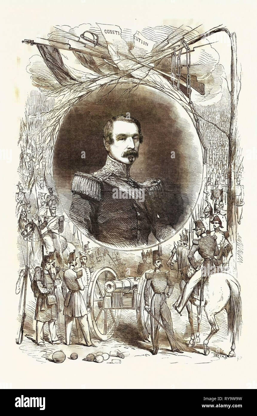 Louis Napoleon Bonaparte Stock Photo