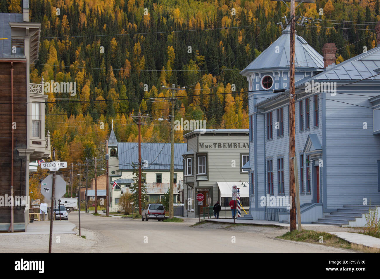 Dawson City, Klondike Region, Yukon Territory, Canada Stock Photo Alamy