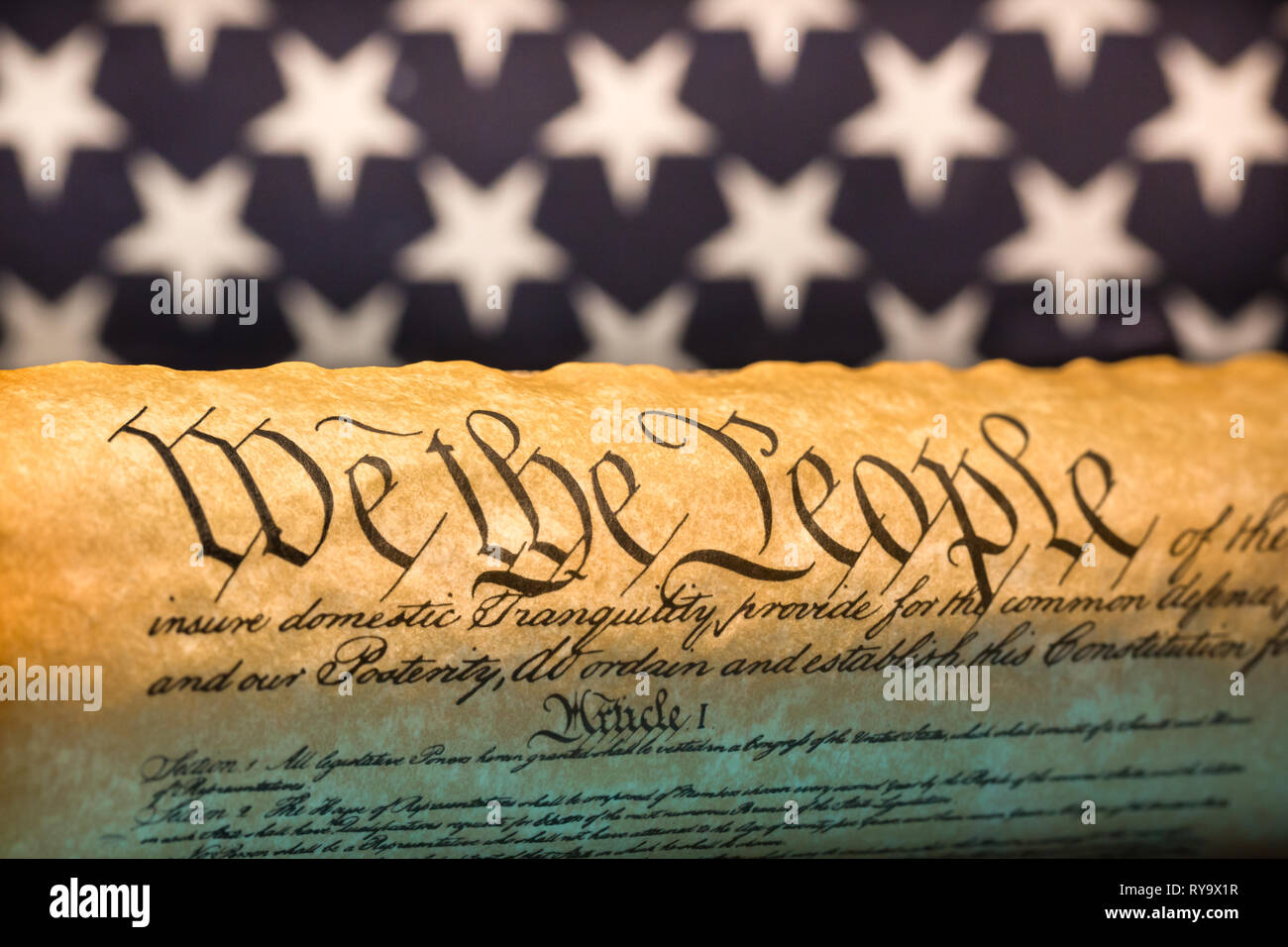 The Constitution of the United States of America Stock Photo - Alamy