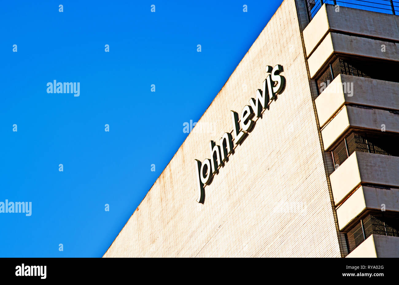 Sheffield, John Lewis Department Store, England Stock Photo Alamy