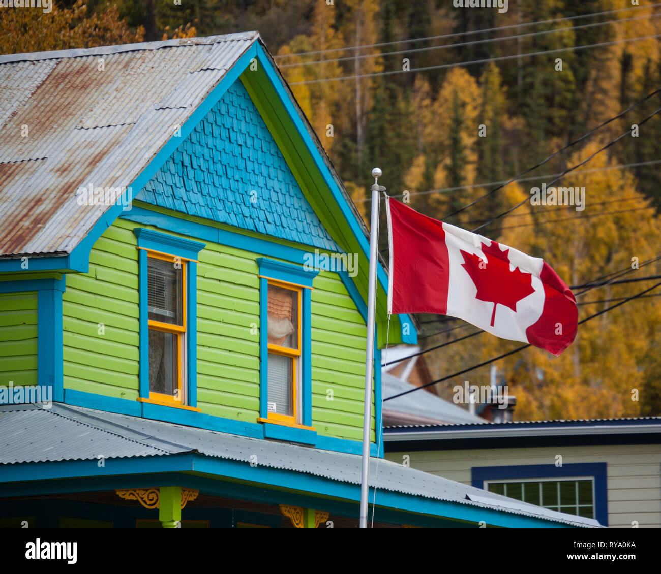 Dawson City, Klondike Region, Yukon Territory, Canada Stock Photo Alamy