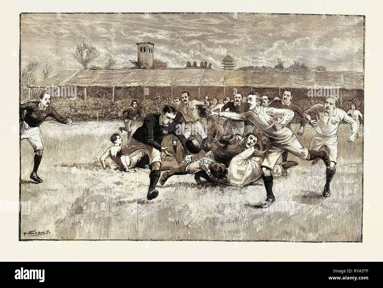 Victorian Football Stock Photos & Victorian Football Stock Images Alamy