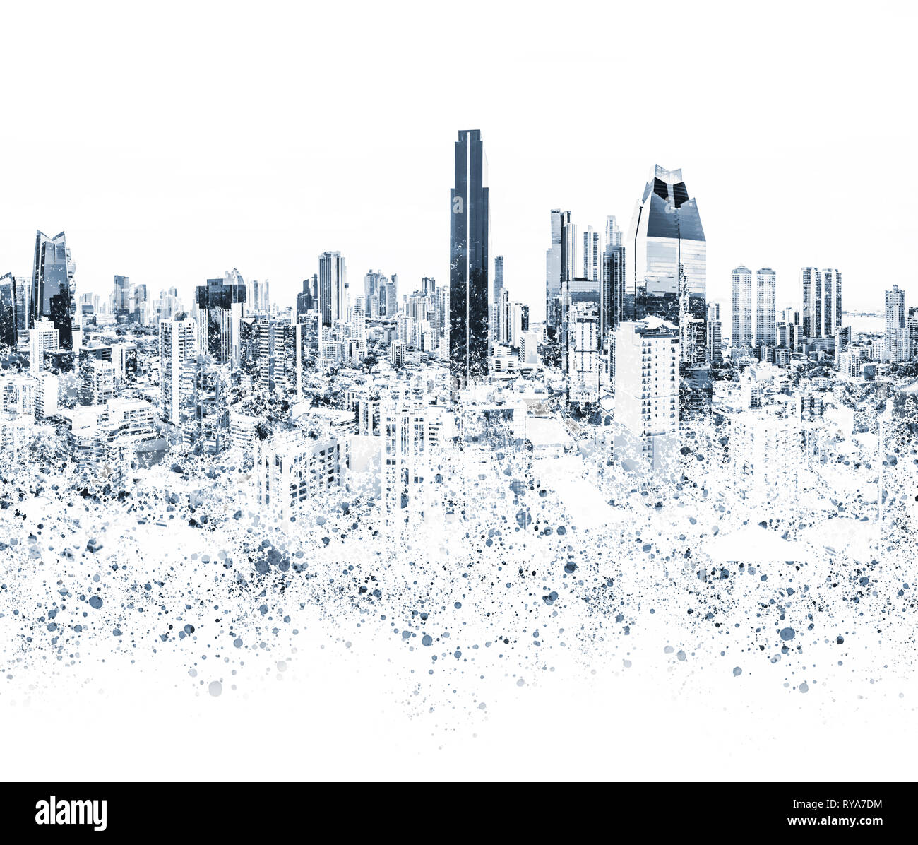 city skyline graphic illustration abstract cityscape background cityscape