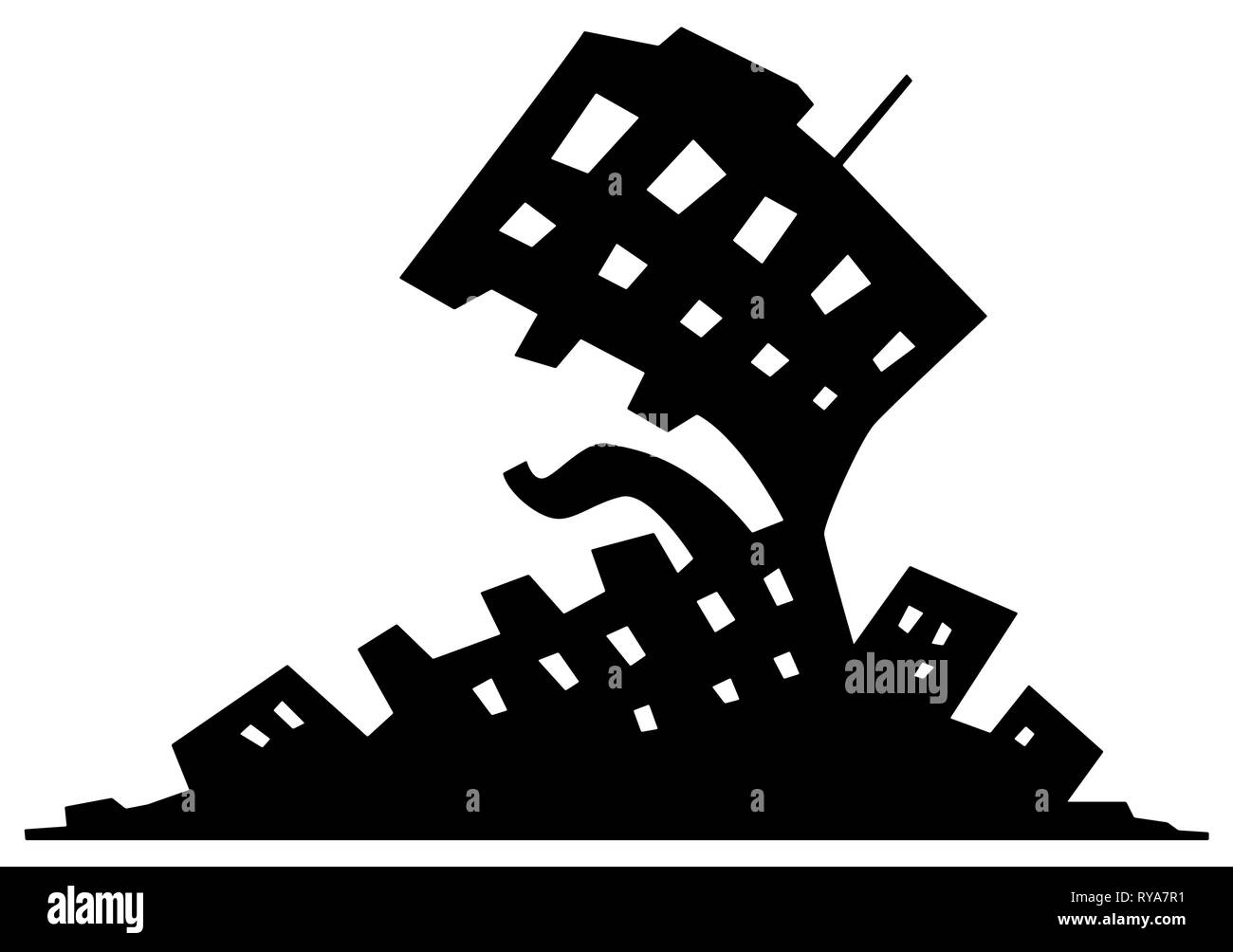 Urbanization building cartoon monster silhouette symbol stencil black, vector illustration, horizontal, over white, isolated Stock Vector Image & Art - Alamy Urbanization building cartoon monster silhouette symbol stencil black, vector illustration, horizontal, over white, isolated Stock Vector Image & Art - Alamy