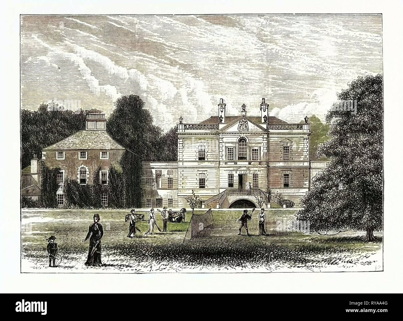 Edinburgh Drum House Stock Photo Alamy