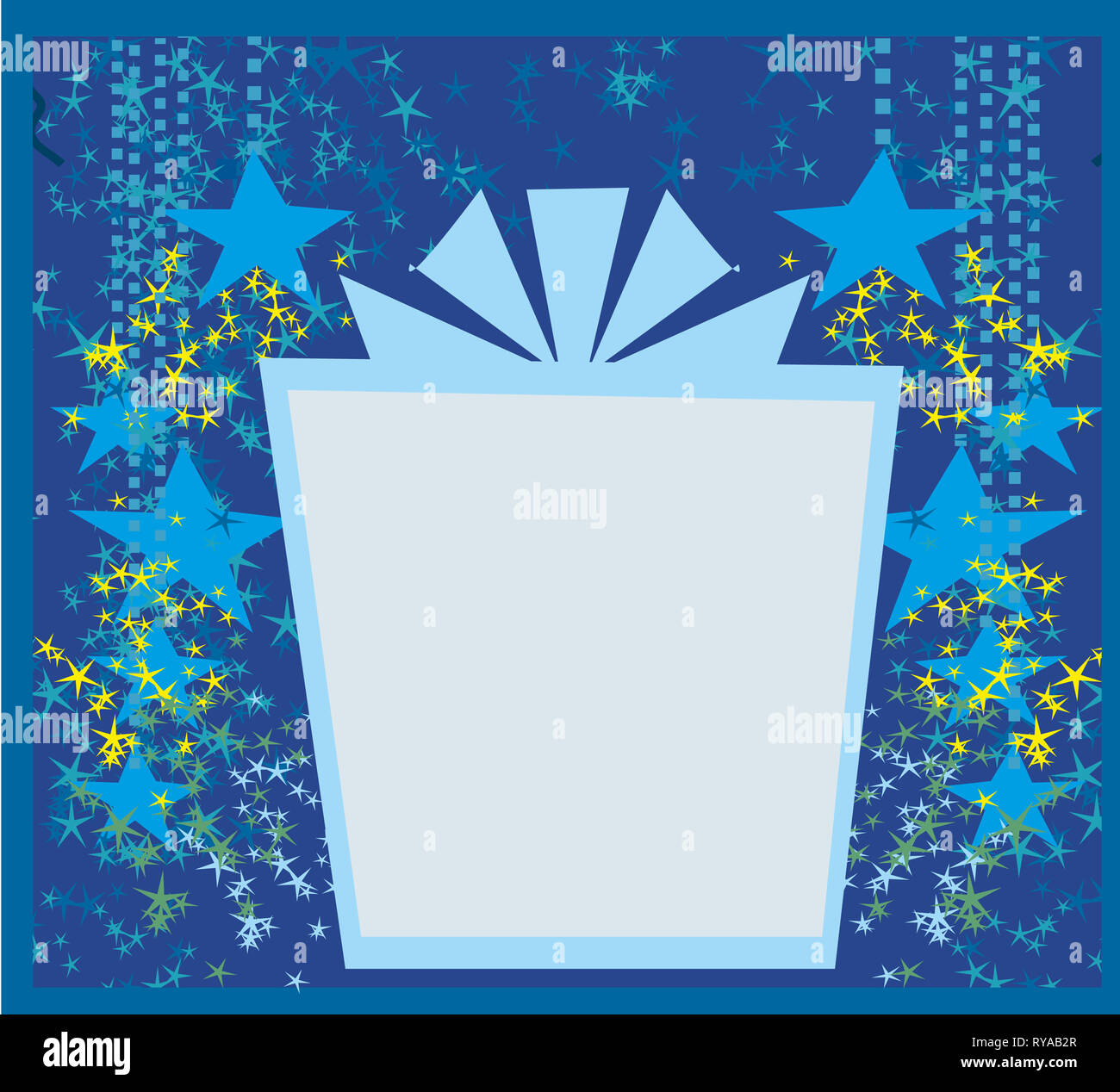 gift box frame Stock Photo Alamy