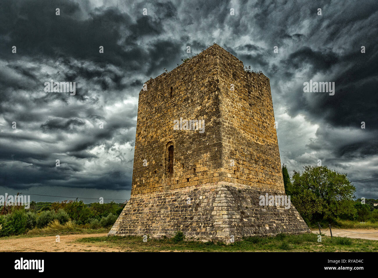Wehrturm Stock Photo