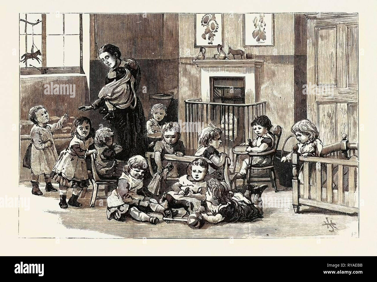 Victorian nursery hi-res stock photography and images - Alamy