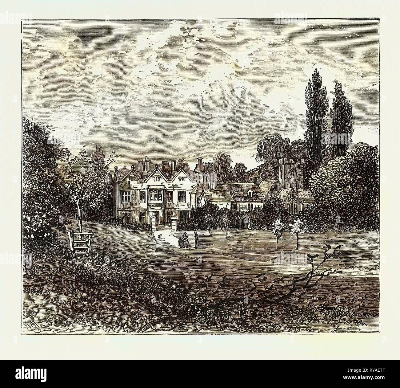 Boyton Manor, Wiltshire Stock Photo Alamy