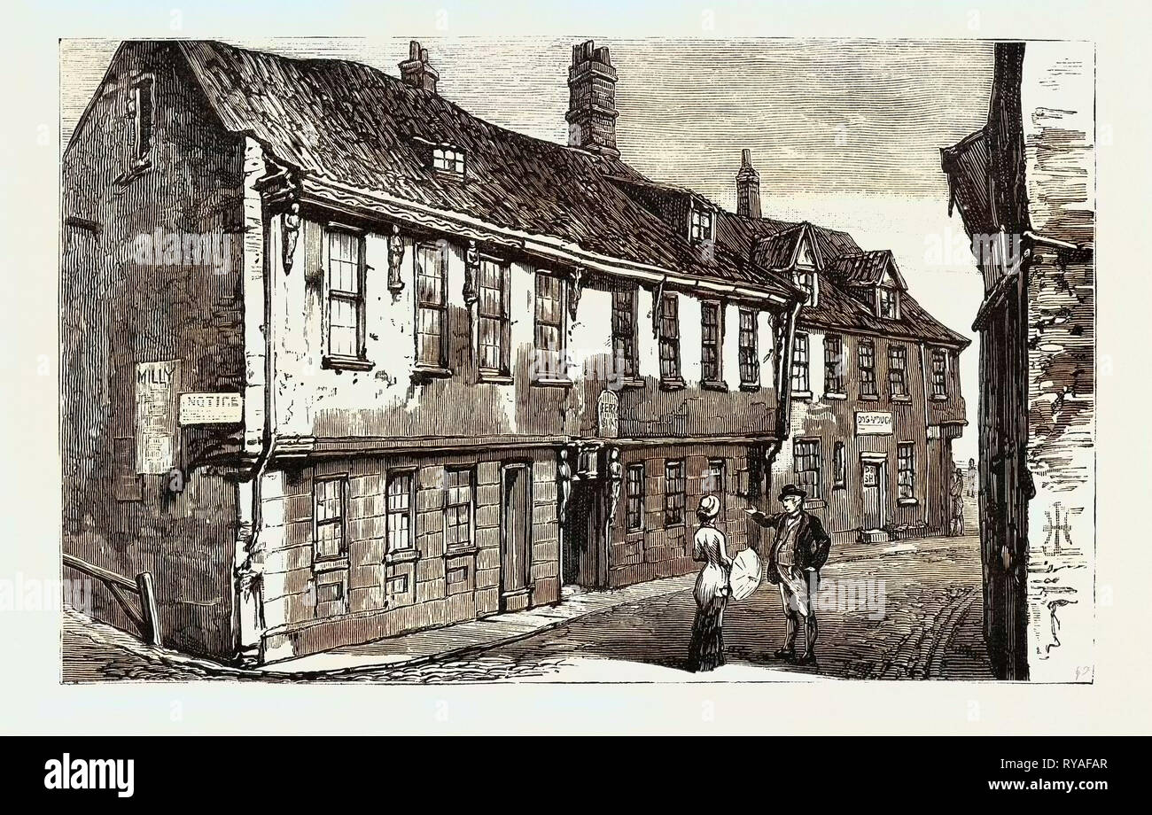 Hull De La Pole House Stock Photo Alamy