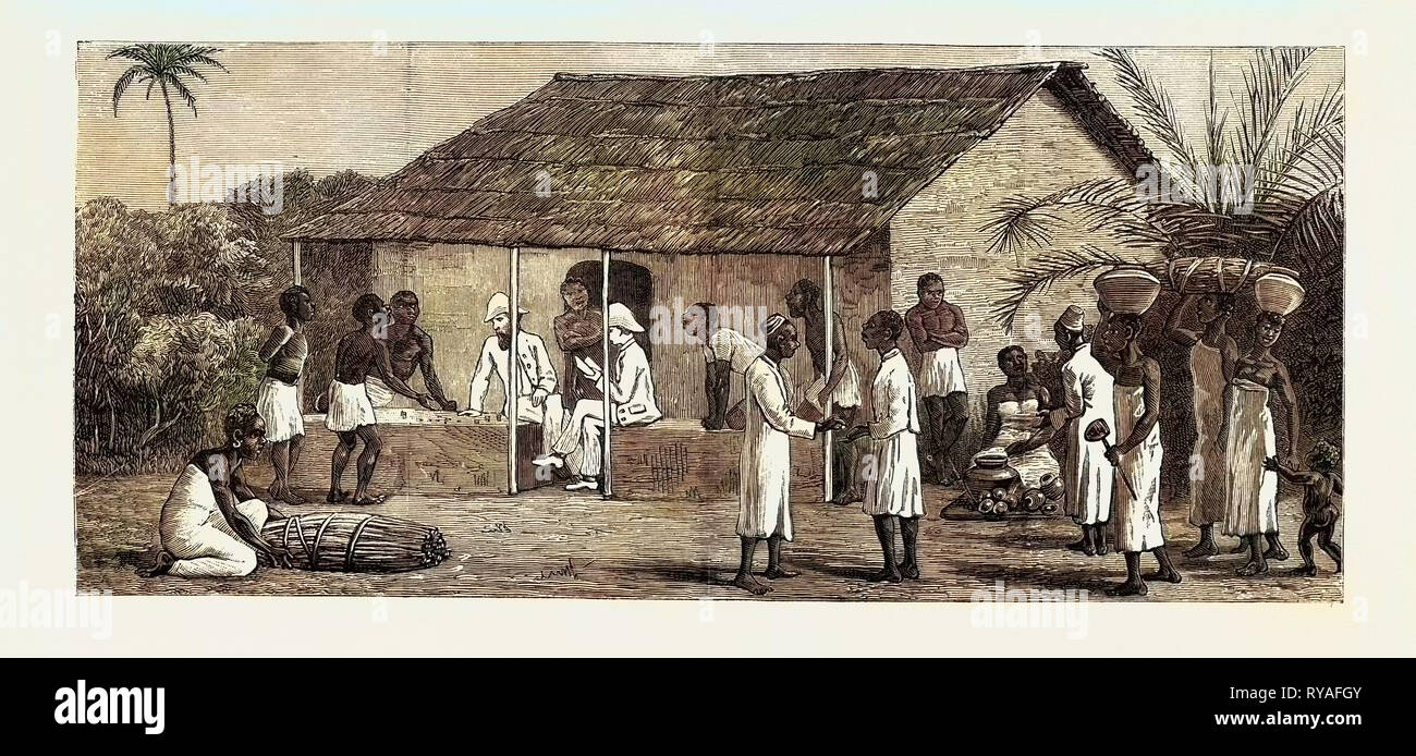The Slave Trade on the East Coast of Africa Released Slaves on the