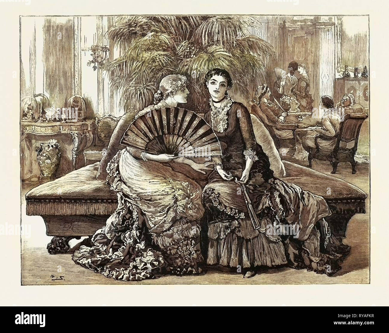 Marion Fay: A Novel: Lady Amaldina Was Delighted at Having a Confidante Whose Views and Prospects in Life Were So Different from Her Own. 'of Course, Dear, You Have Heard What is Going to Happen to Me?' She Said, Smiling Stock Photo
