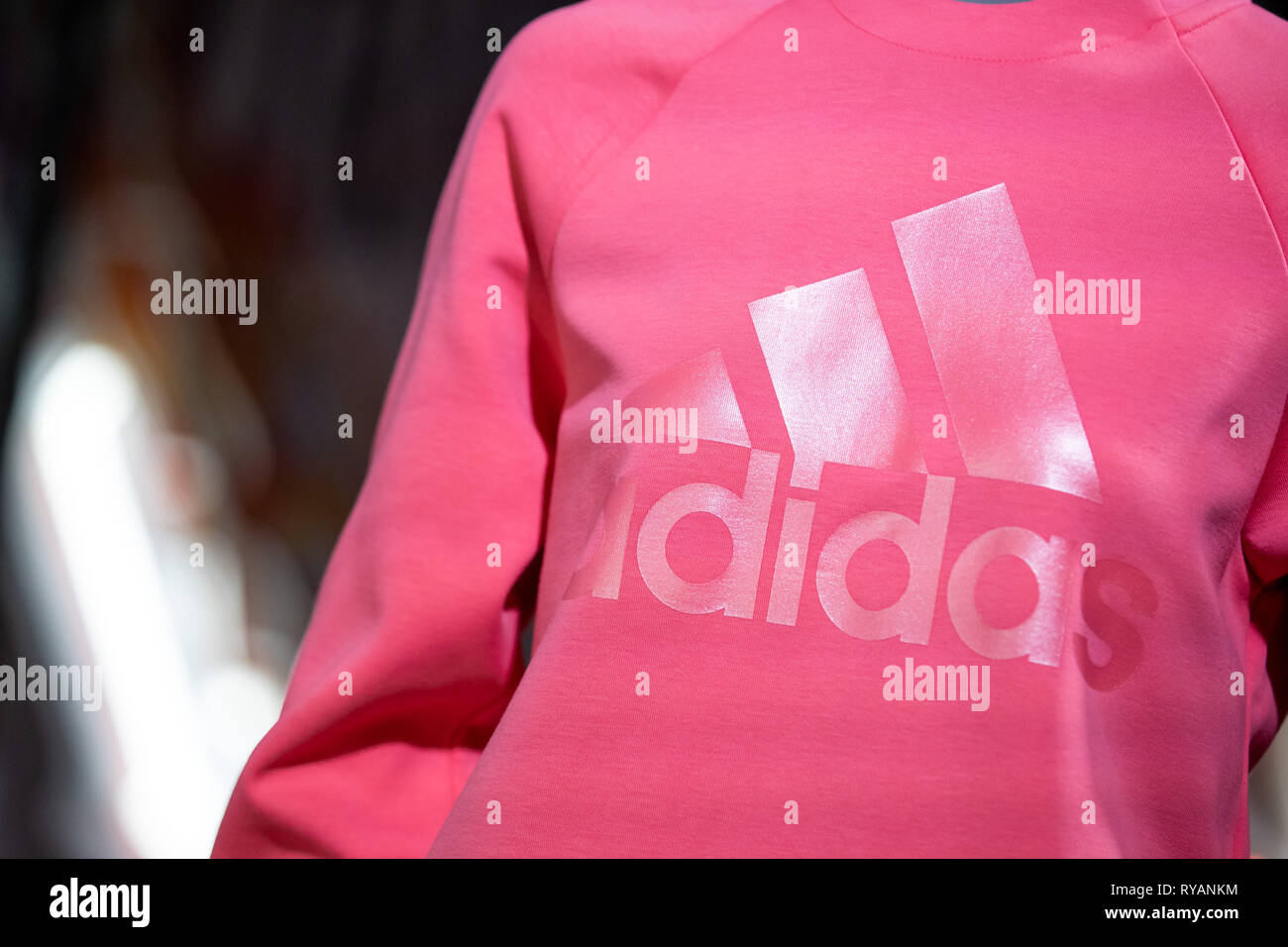 Adidas sweater hi-res stock photography and images - Alamy