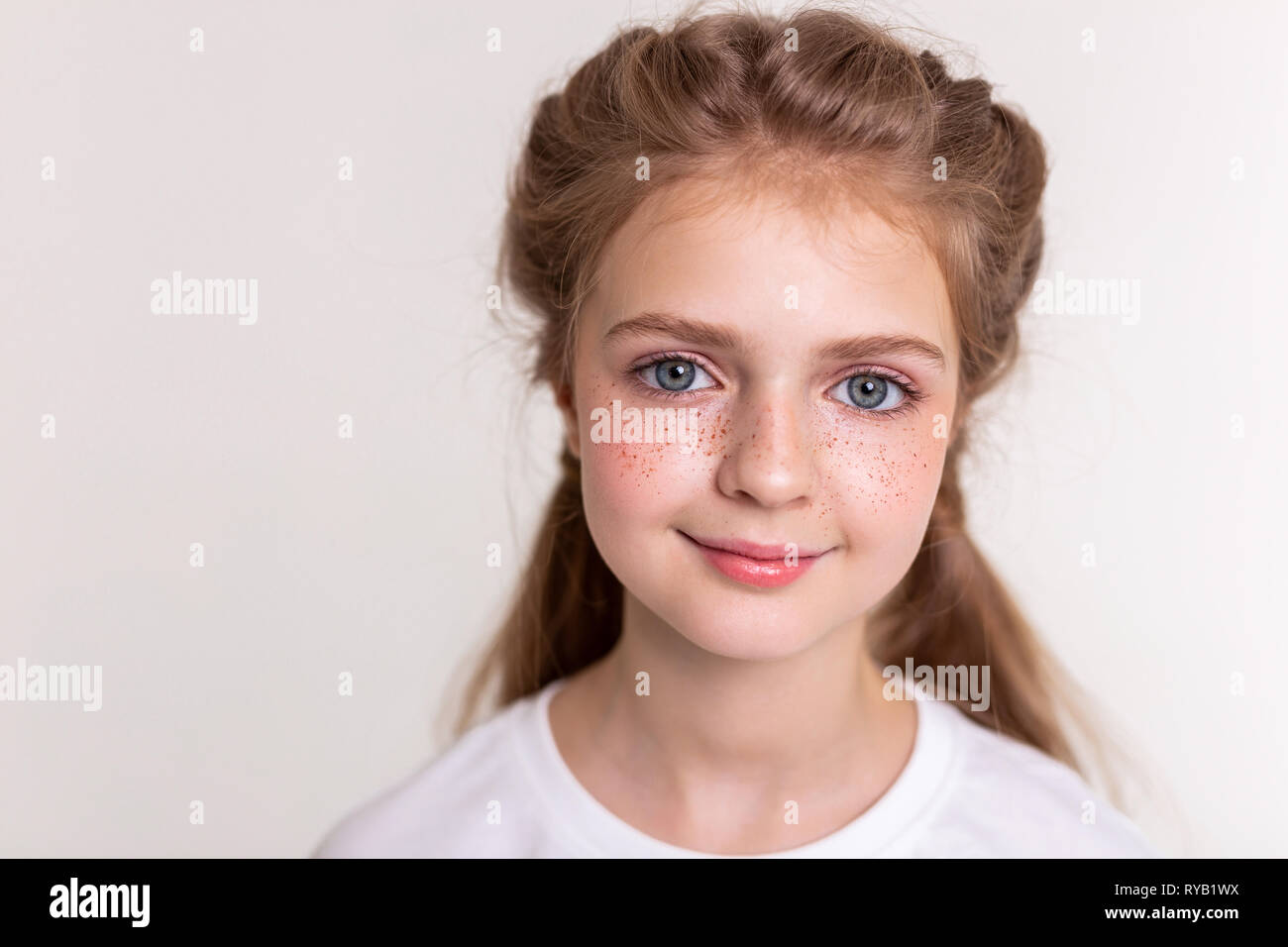 Cute Freckles Girl