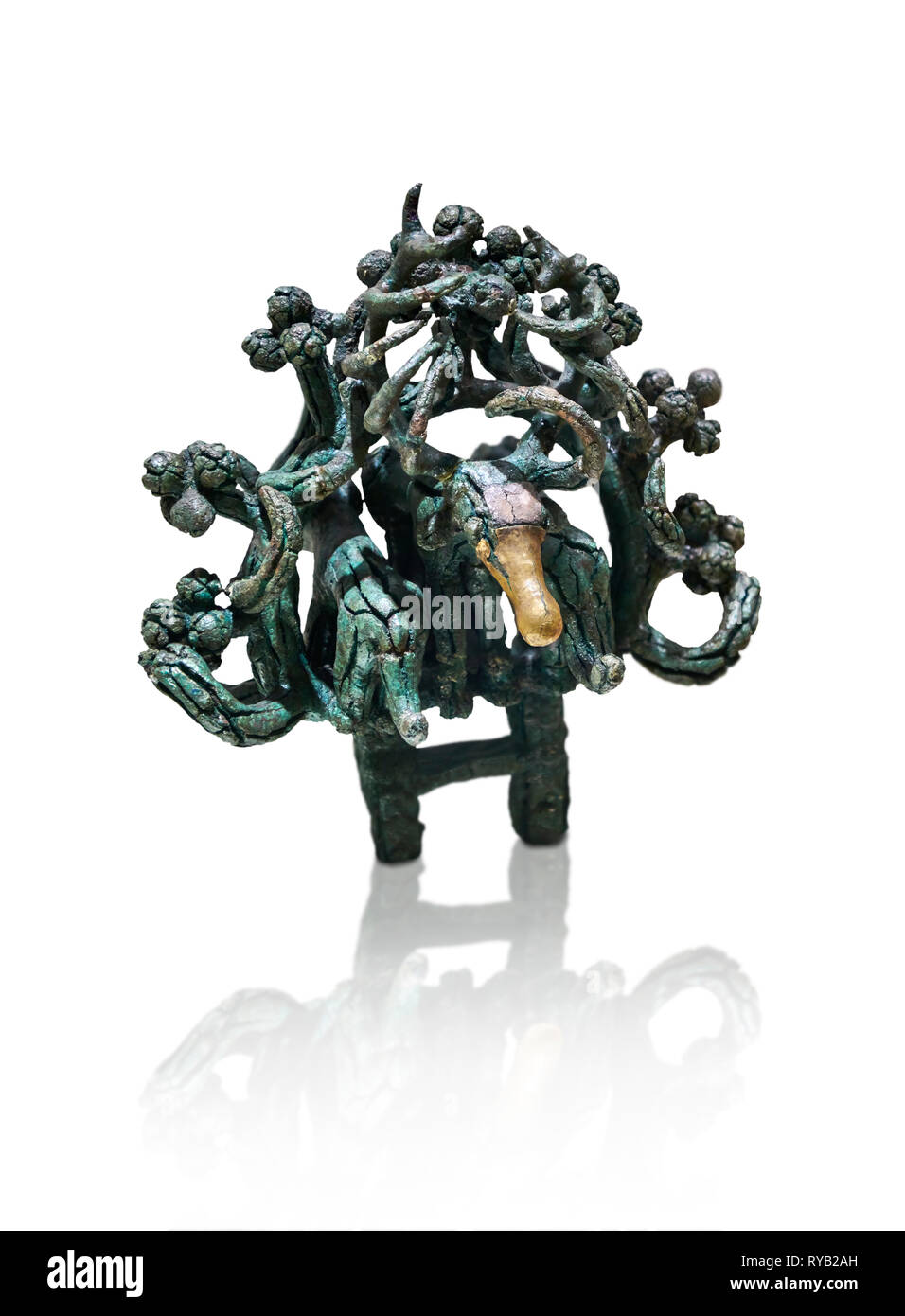 Bronze Age Hattian ceremonial standard known as "Sun Disks" from possible Royal Bronze Age grave