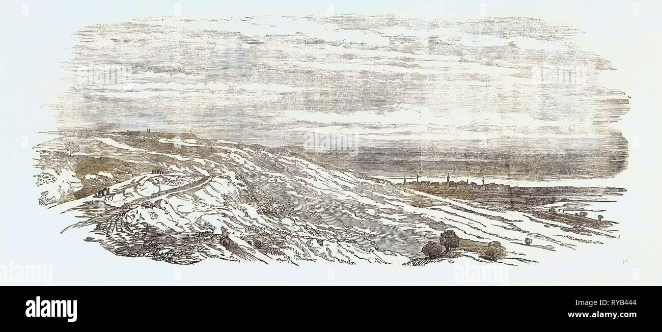 Arab Tabia and Illanli Tabia Silistria 1854 Stock Photo
