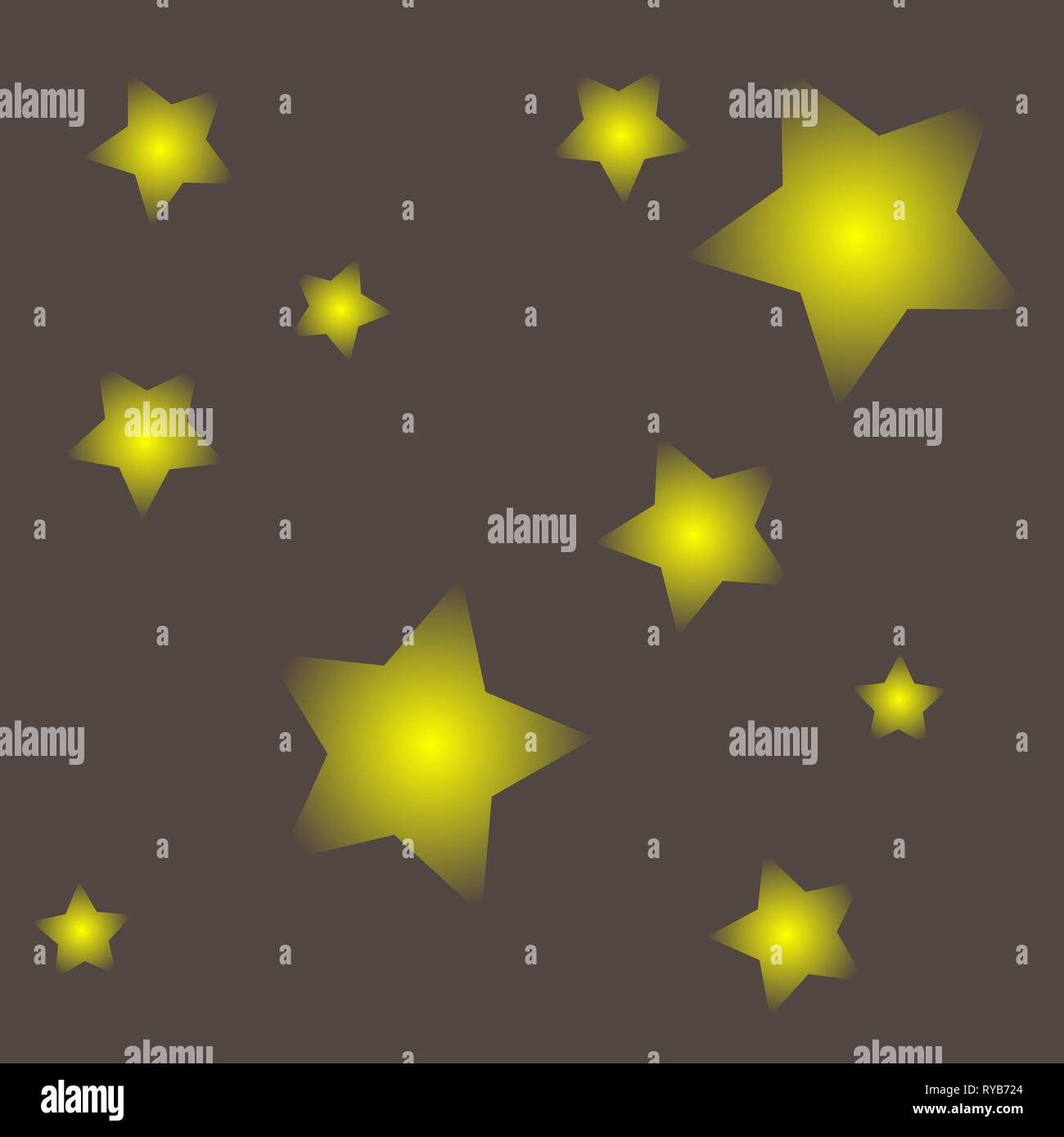 Abstract gray background with stars. Vector illustration Stock Vector