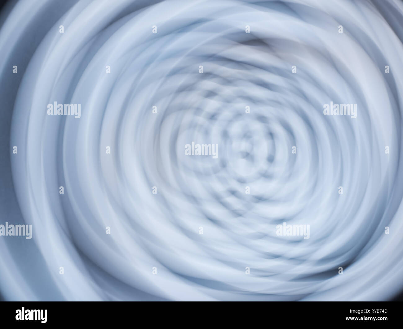 abstract twirl blue blured background Stock Photo
