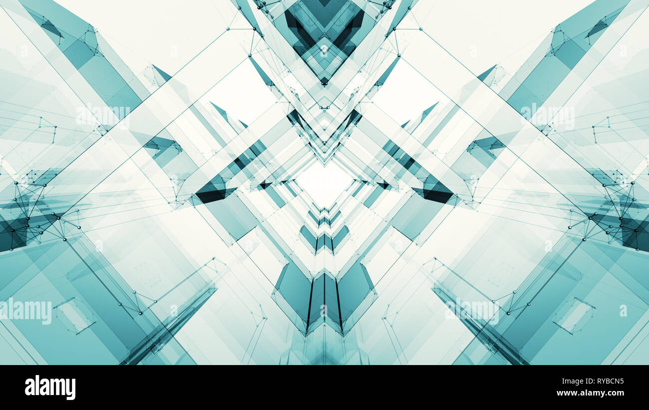 Abstract background futuristic concept space technology Stock Photo