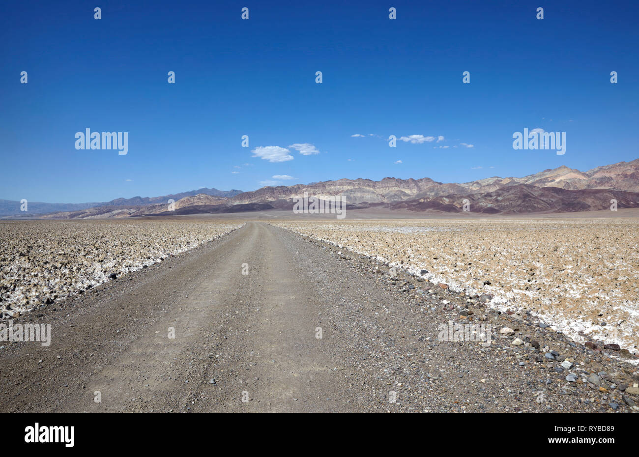 Devil's Speedway, Death Valley National Park, California, USA Stock ...
