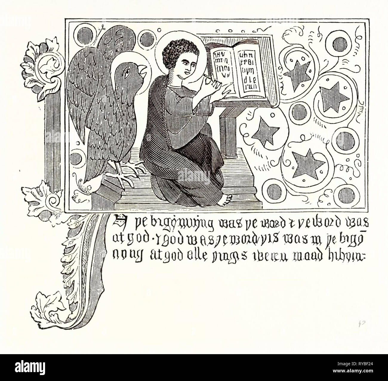 Wycliffes bible hi-res stock photography and images - Alamy