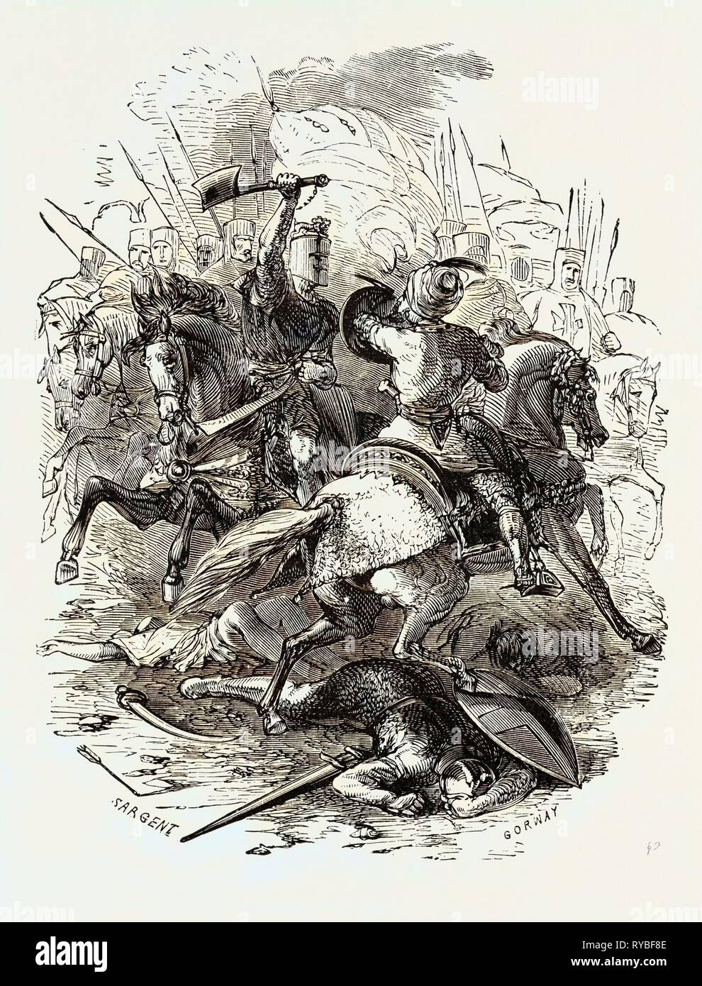 The Crusaders and Their Foes Stock Photo Alamy The Crusaders and Their Foes Stock Photo Alamy