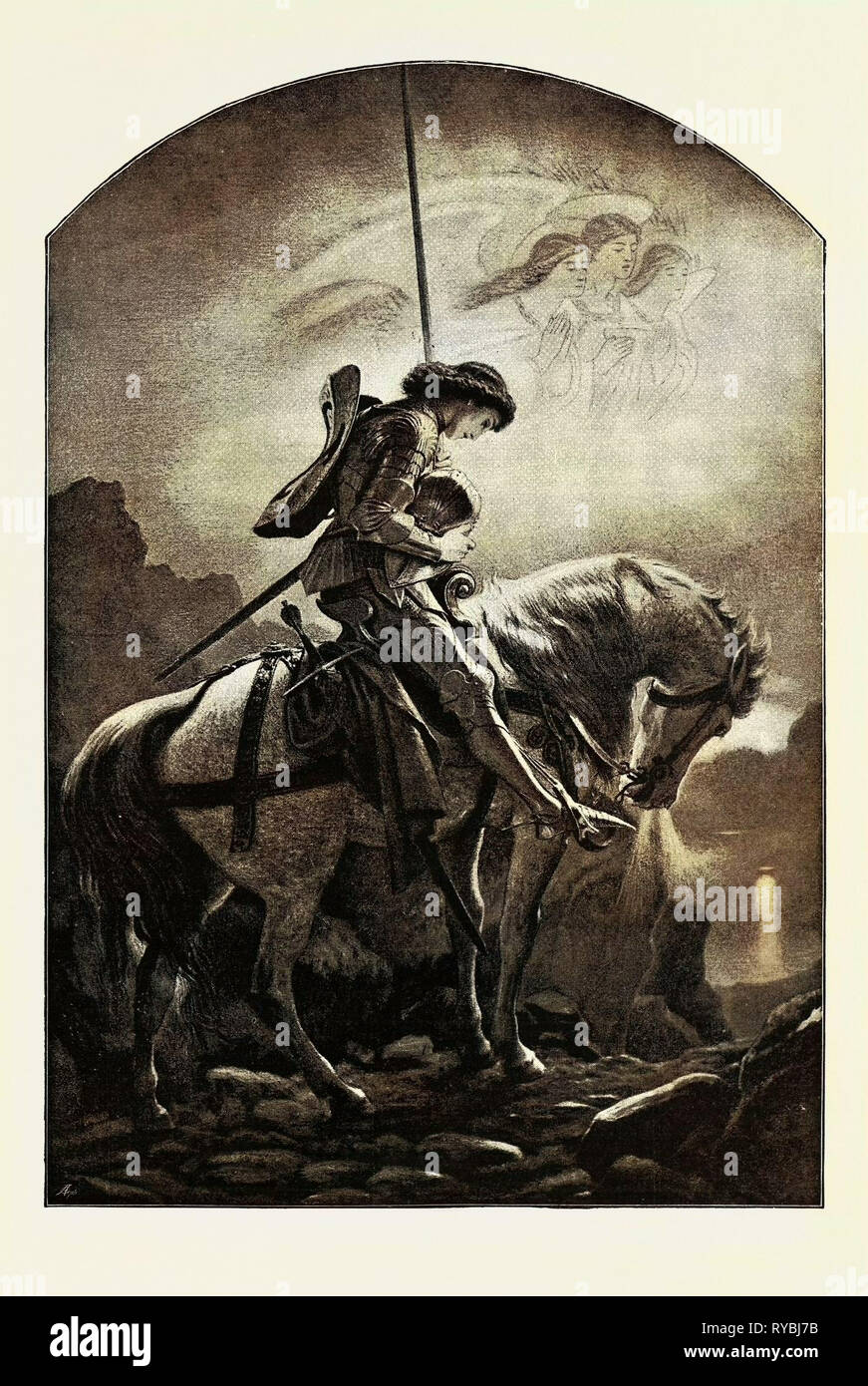 Sir Galahad High Resolution Stock Photography and Images Alamy
