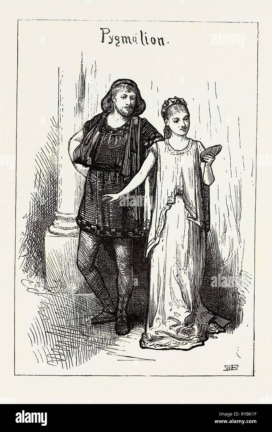 Plays of the Day Pygmalion Stock Photo Alamy