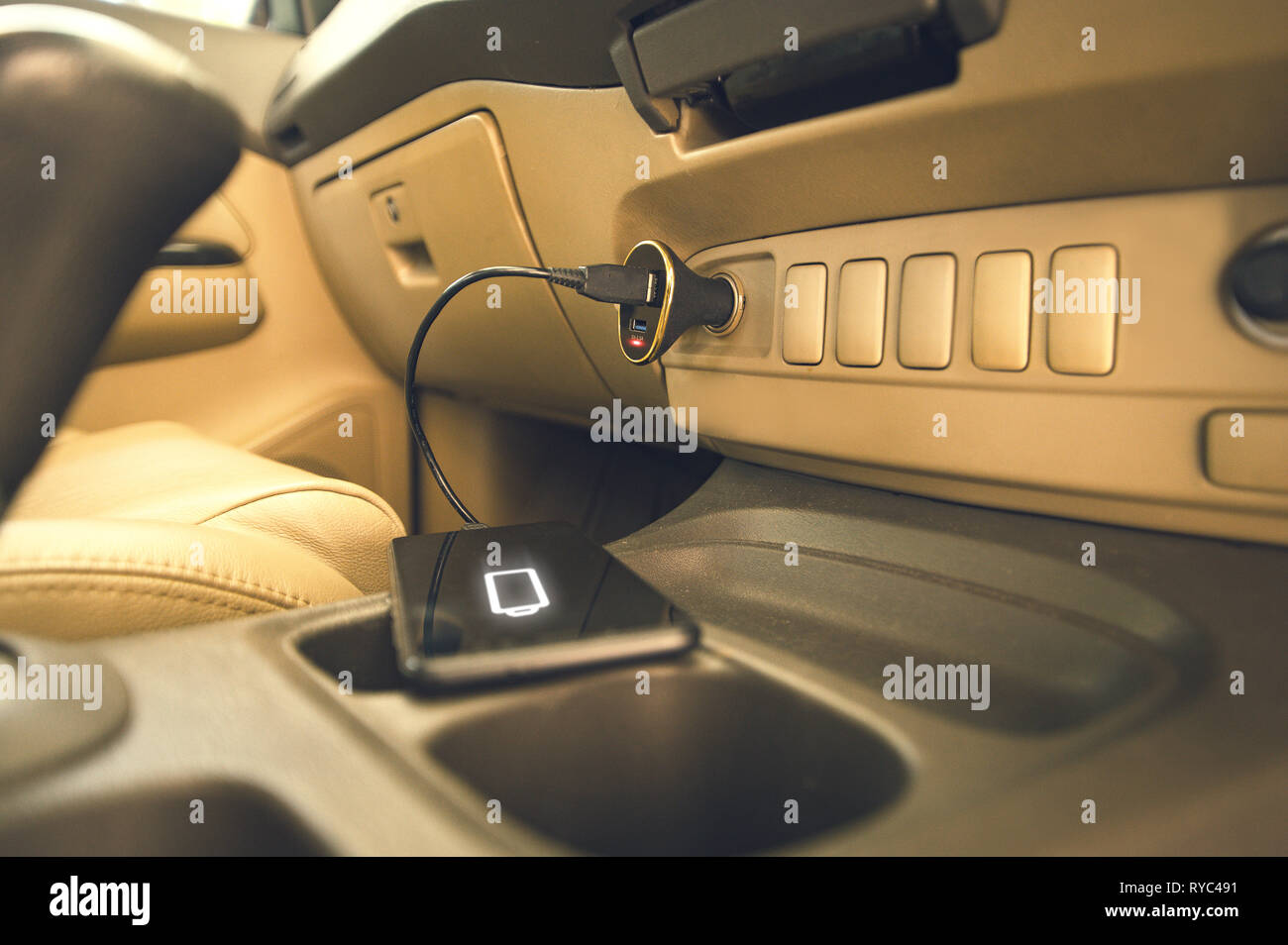 Car plug converter hires stock photography and images Alamy