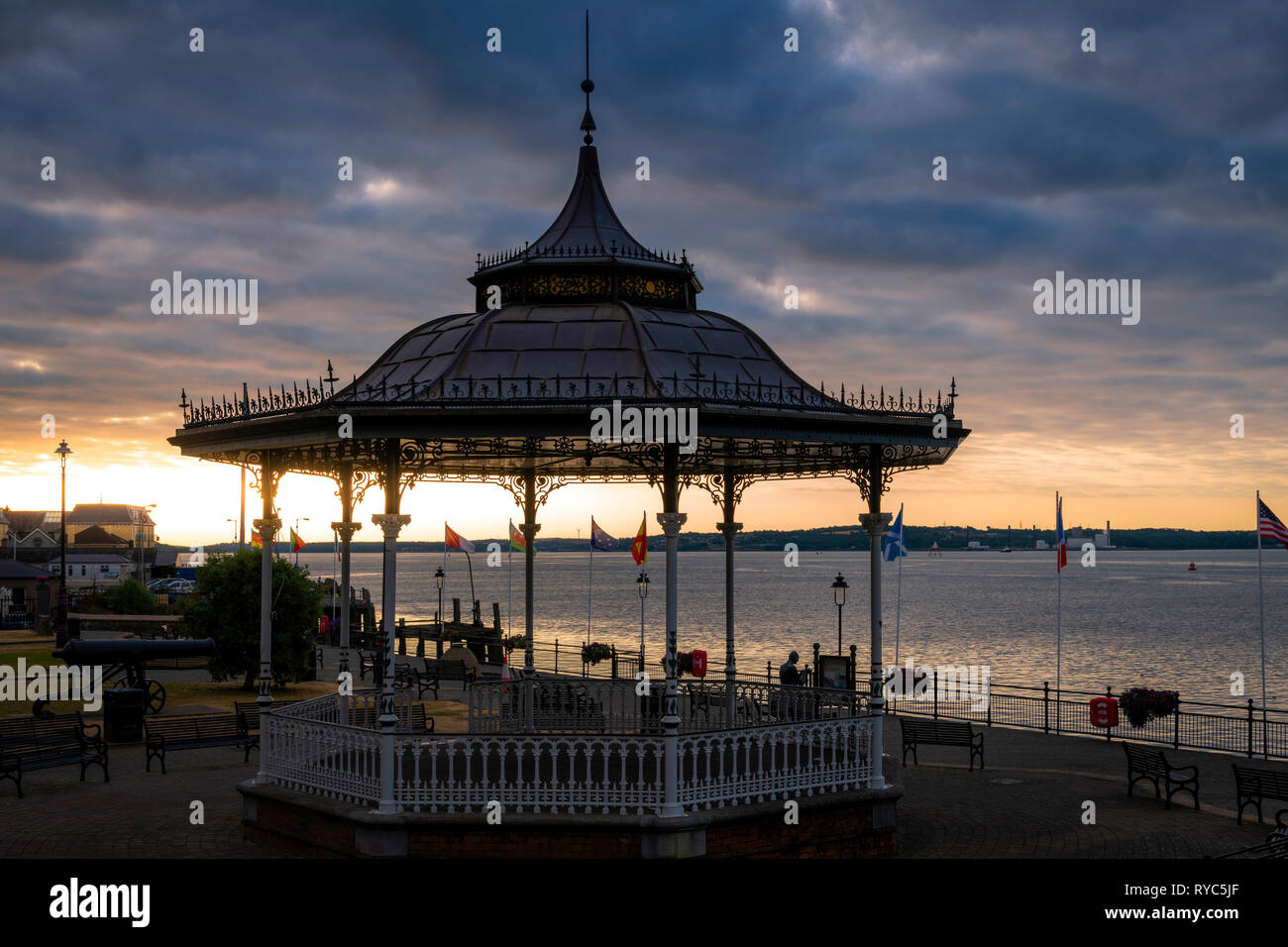 Sunrise at Cobh County Cork Ireland Stock Photo Alamy