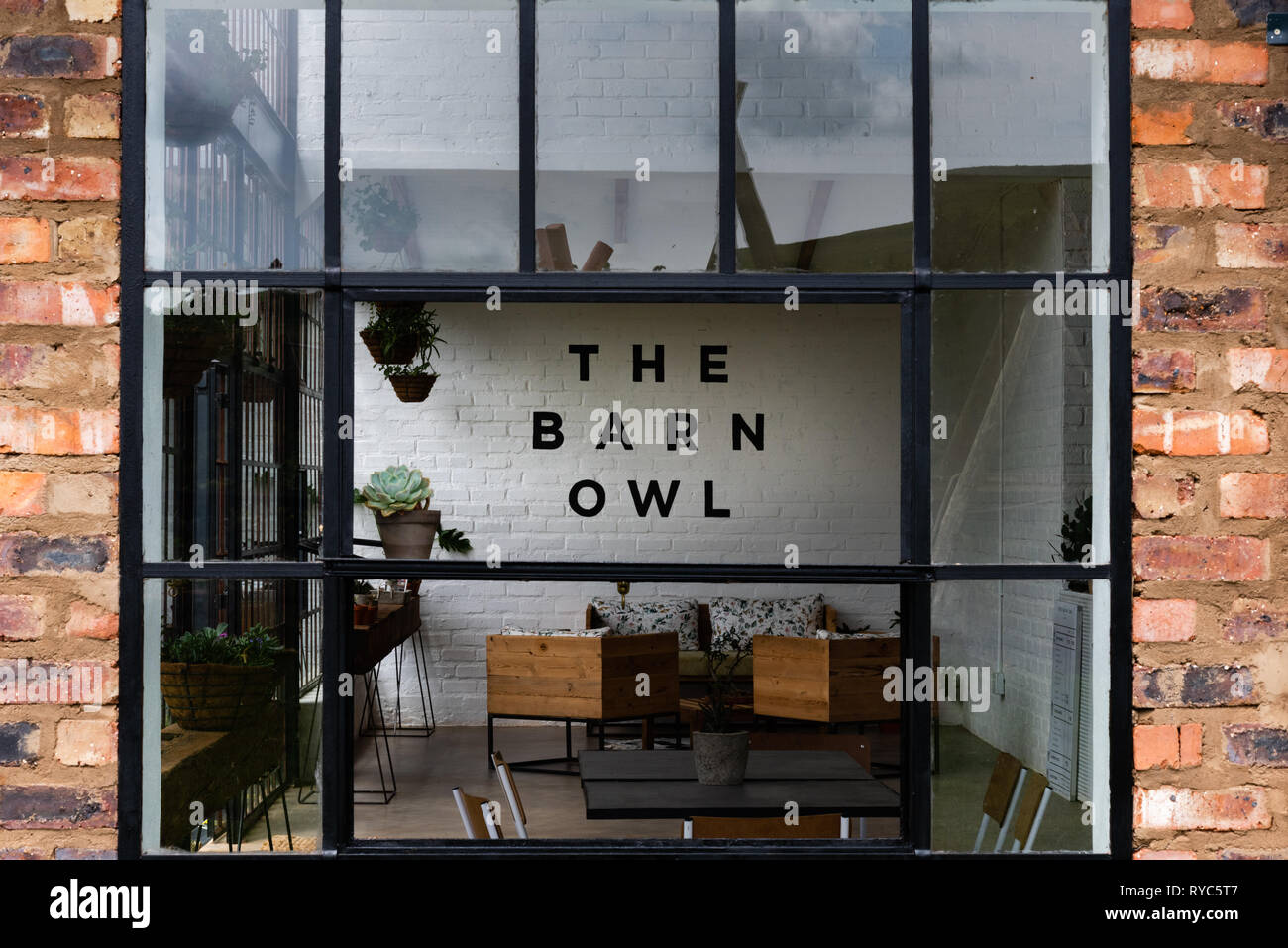 The Barn Owl Restaurant In The Natal Midlands Stock Photo