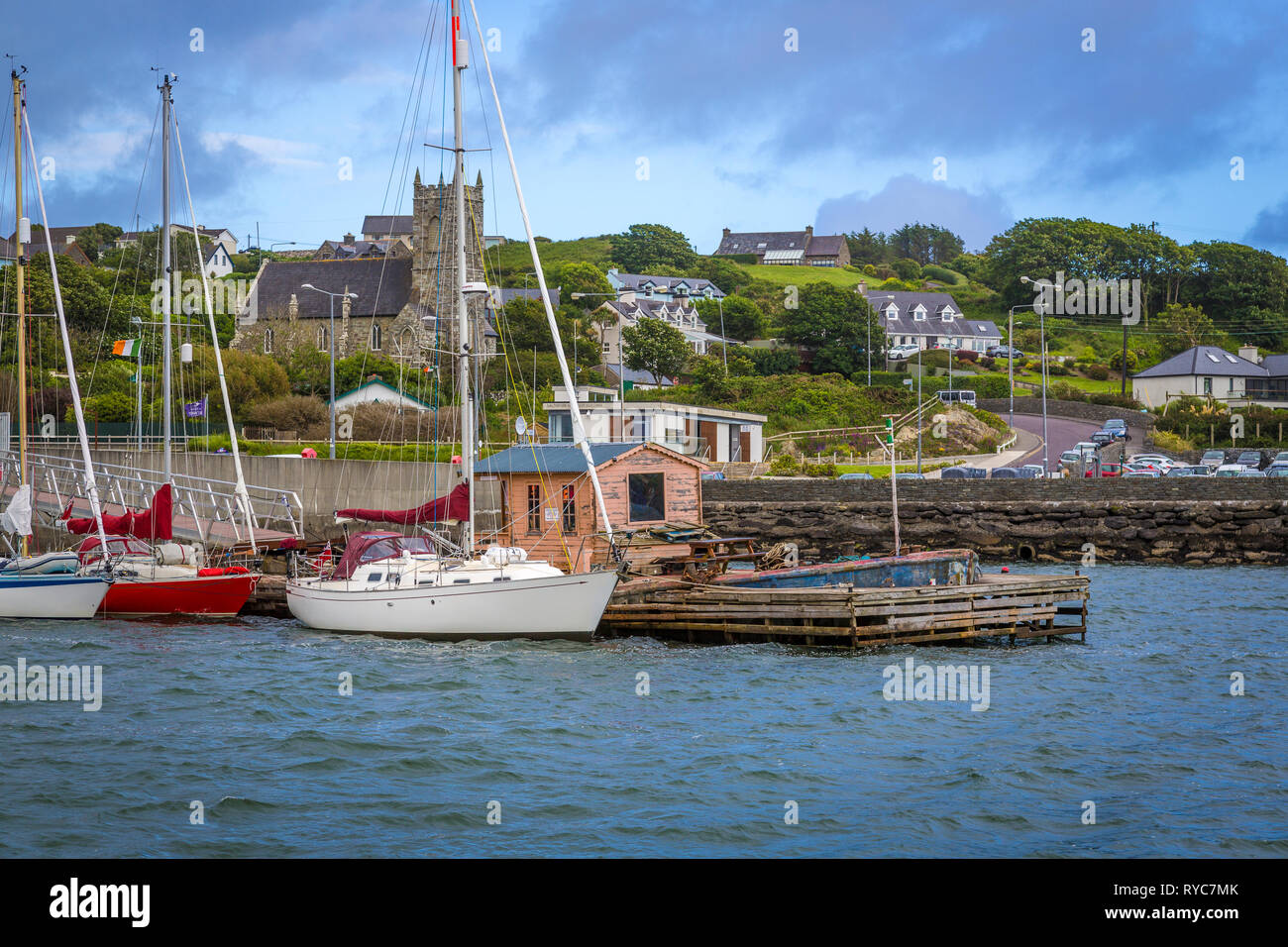 Baltimore in West Cork, Ireland Stock Photo Alamy