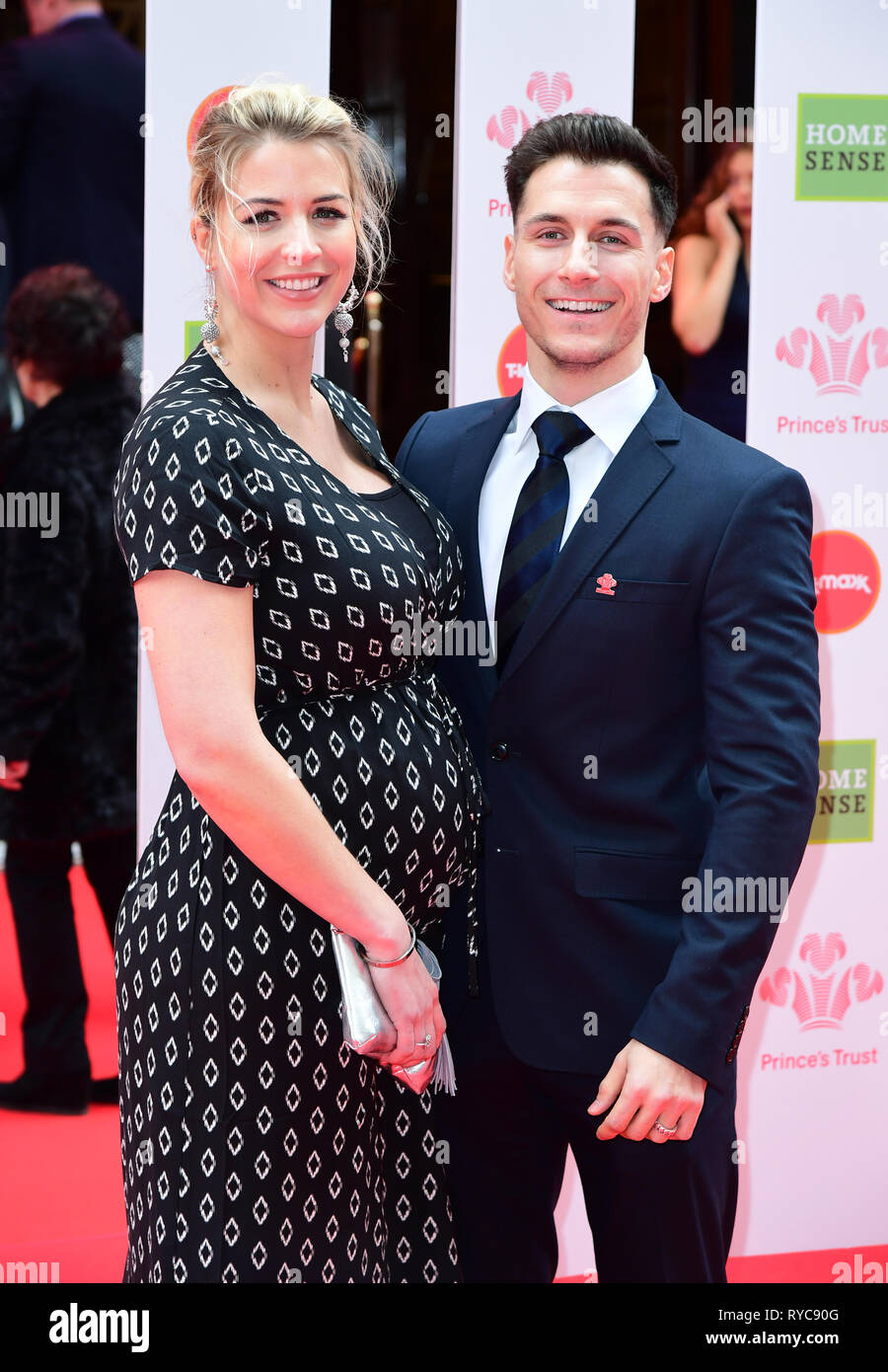 Gemma Atkinson and Gorka Marquez attending the National Prince's Trust