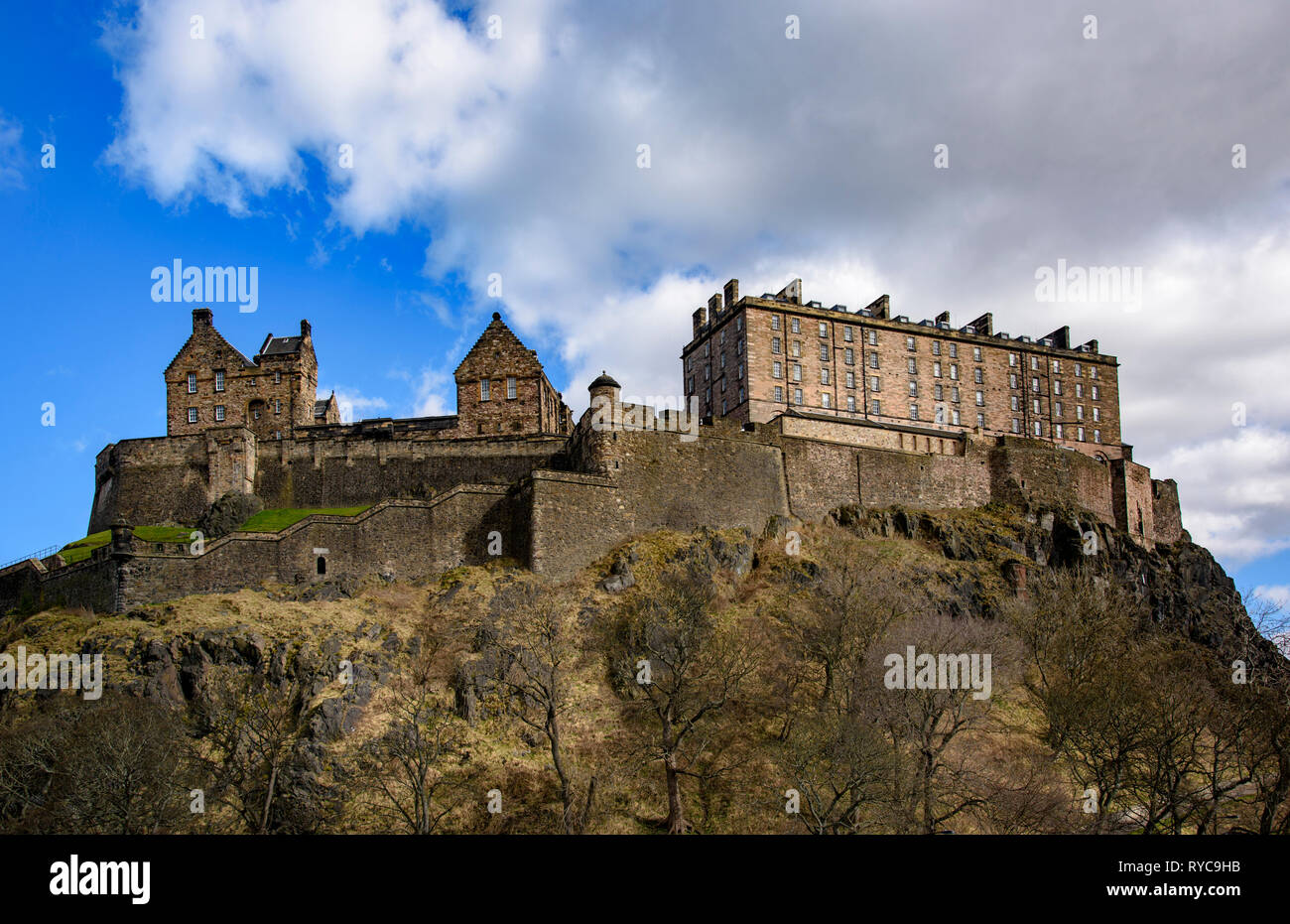 Edinburgh Castle, Edinburgh, Scotland. Stock Photo