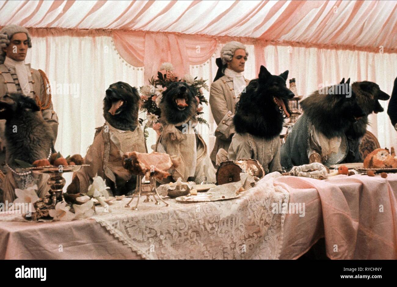 MOVIE SCENE, THE COMPANY OF WOLVES, 1984 Stock Photo
