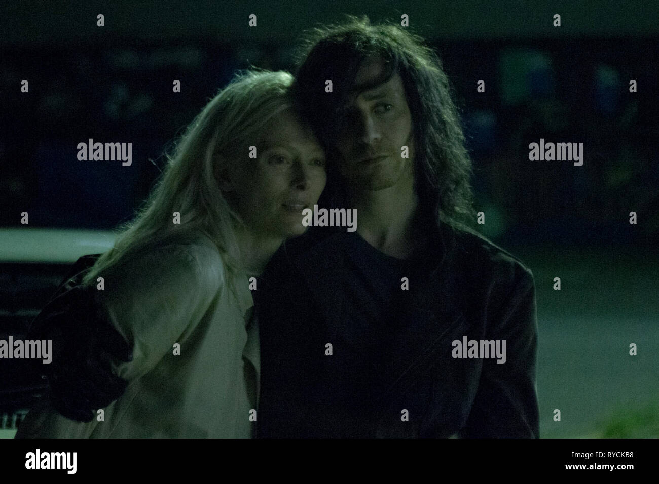 Tilda Swinton Tom Hiddleston Only Lovers Left Alive 13 Stock Photo Alamy