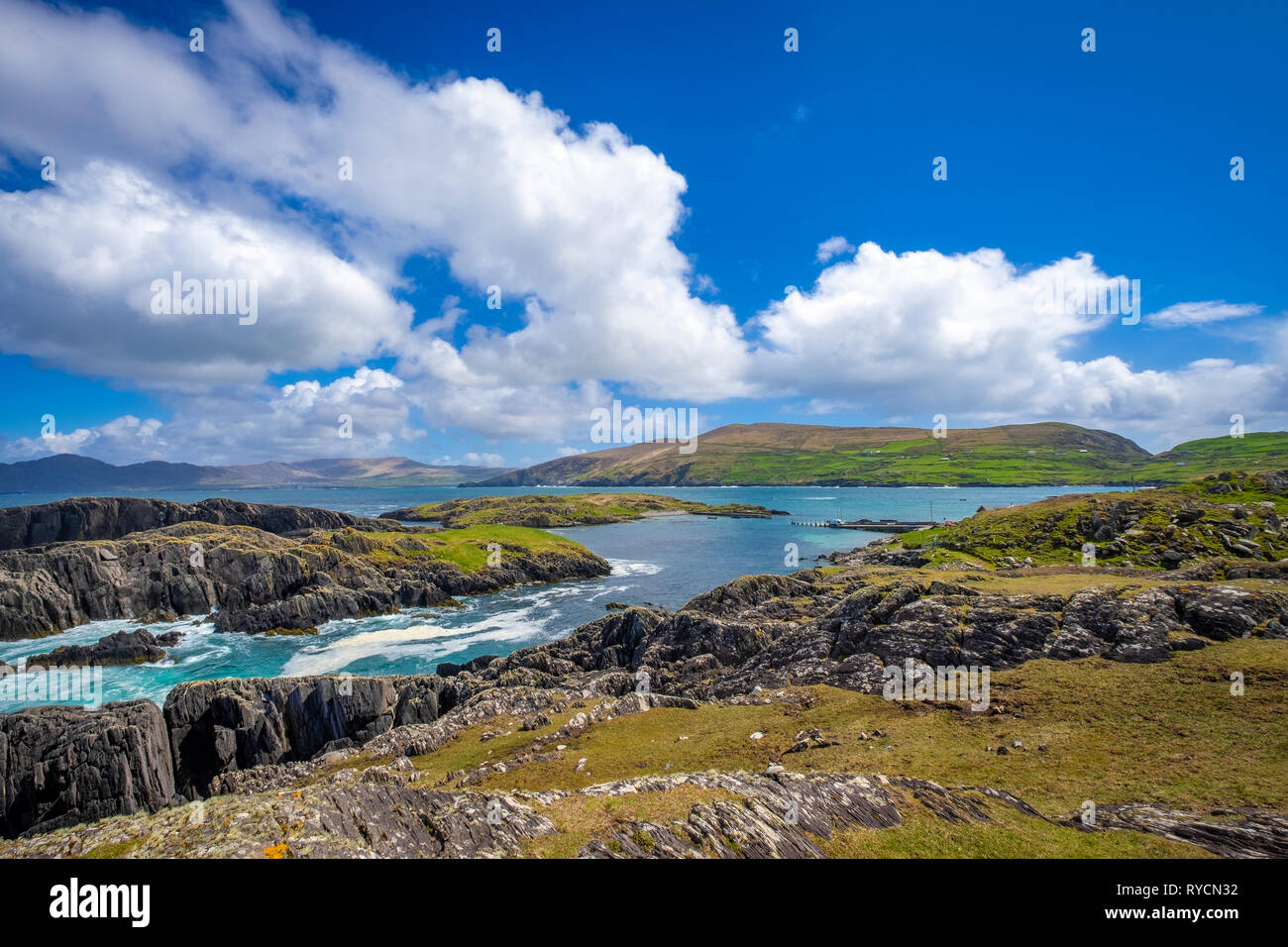 best landscape at the north side on Beara Peninsula Stock Photo Alamy