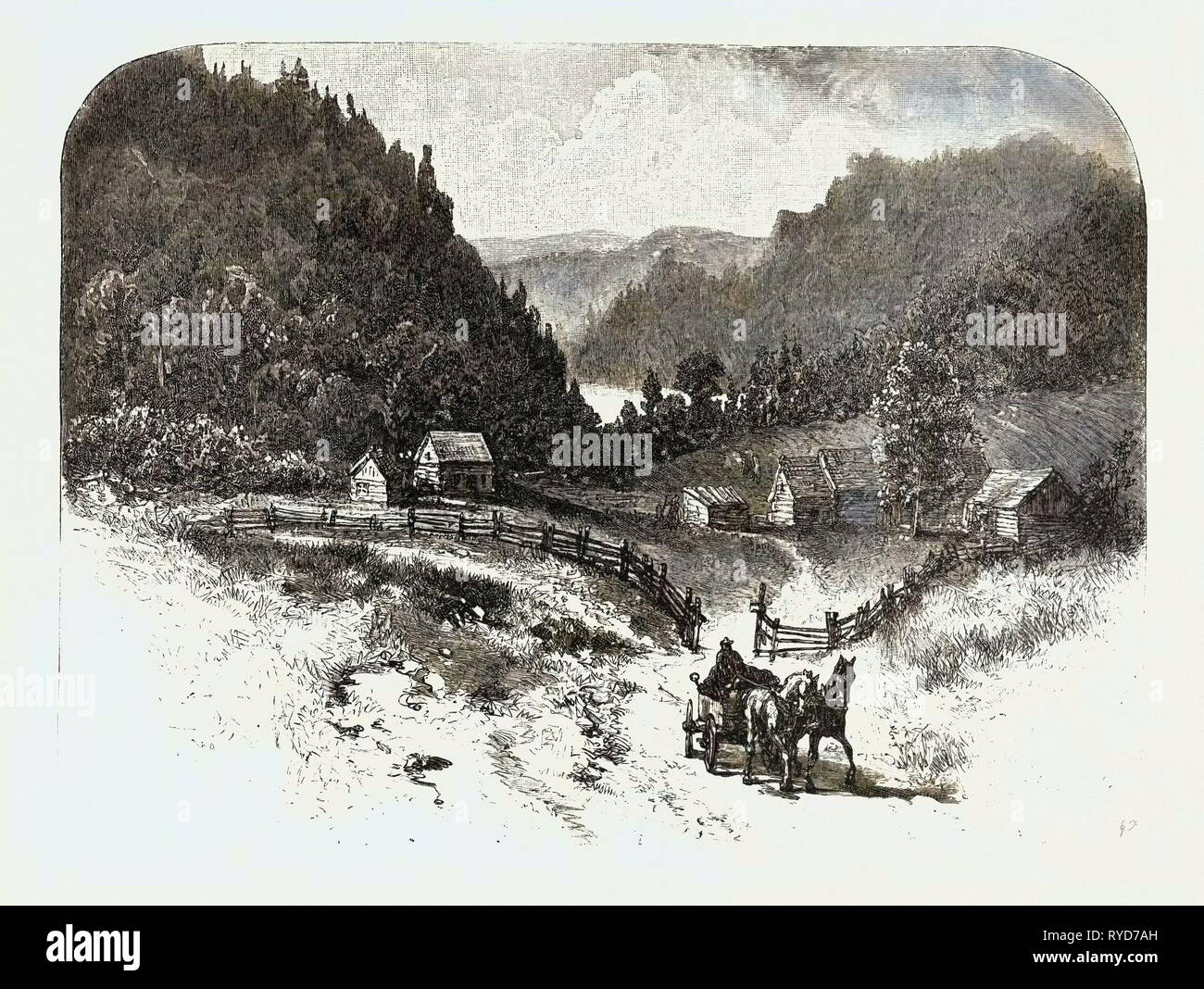 Canada Farm 19th Century High Resolution Stock Photography and Images ...
