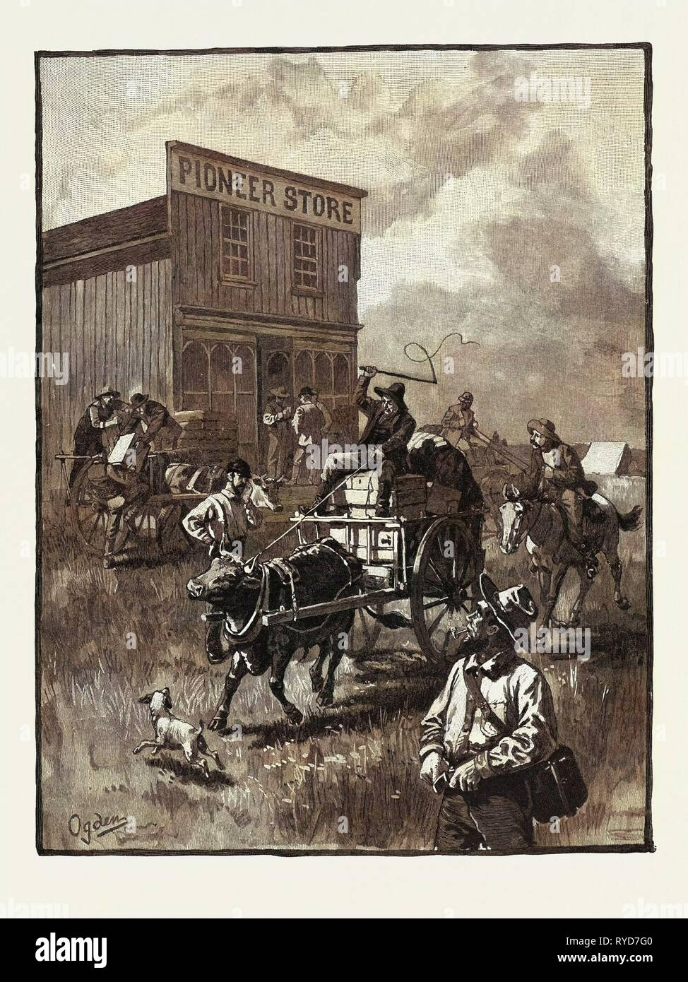 Was a pioneer hi-res stock photography and images - Alamy