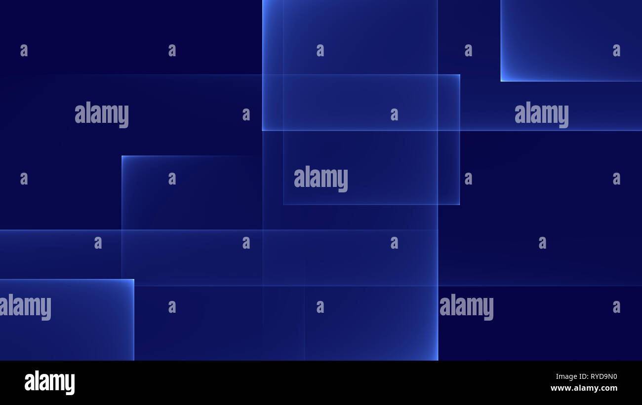 Abstract square and rectangle shapes illustration background Blue Stock Photo Alamy