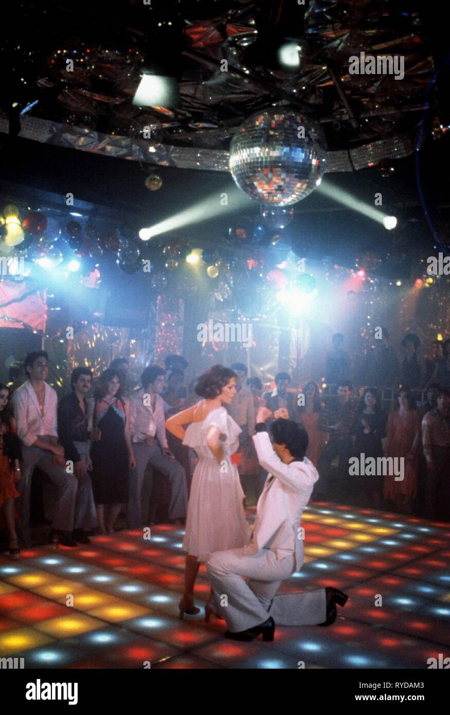 JOHN TRAVOLTA, SATURDAY NIGHT FEVER, 1977 Stock Photo