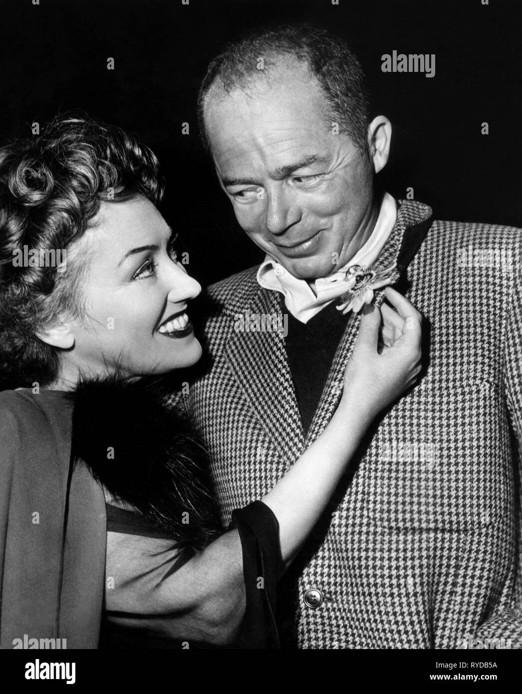 GLORIA SWANSON, BILLY WILDER, SUNSET BOULEVARD, 1950 Stock Photo