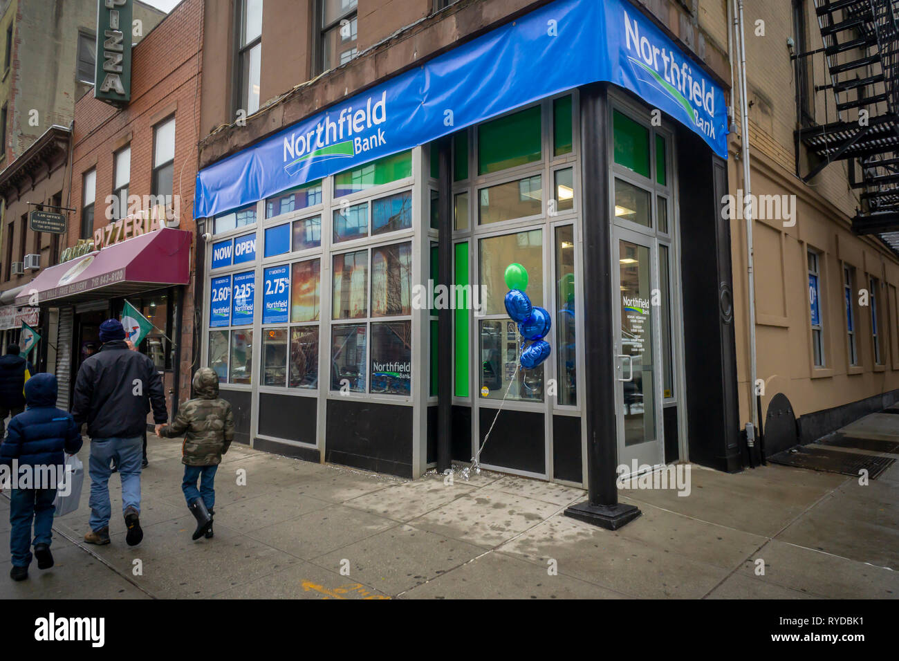 Grand opening of a new branch of New Jerseybased Northfield Bank in