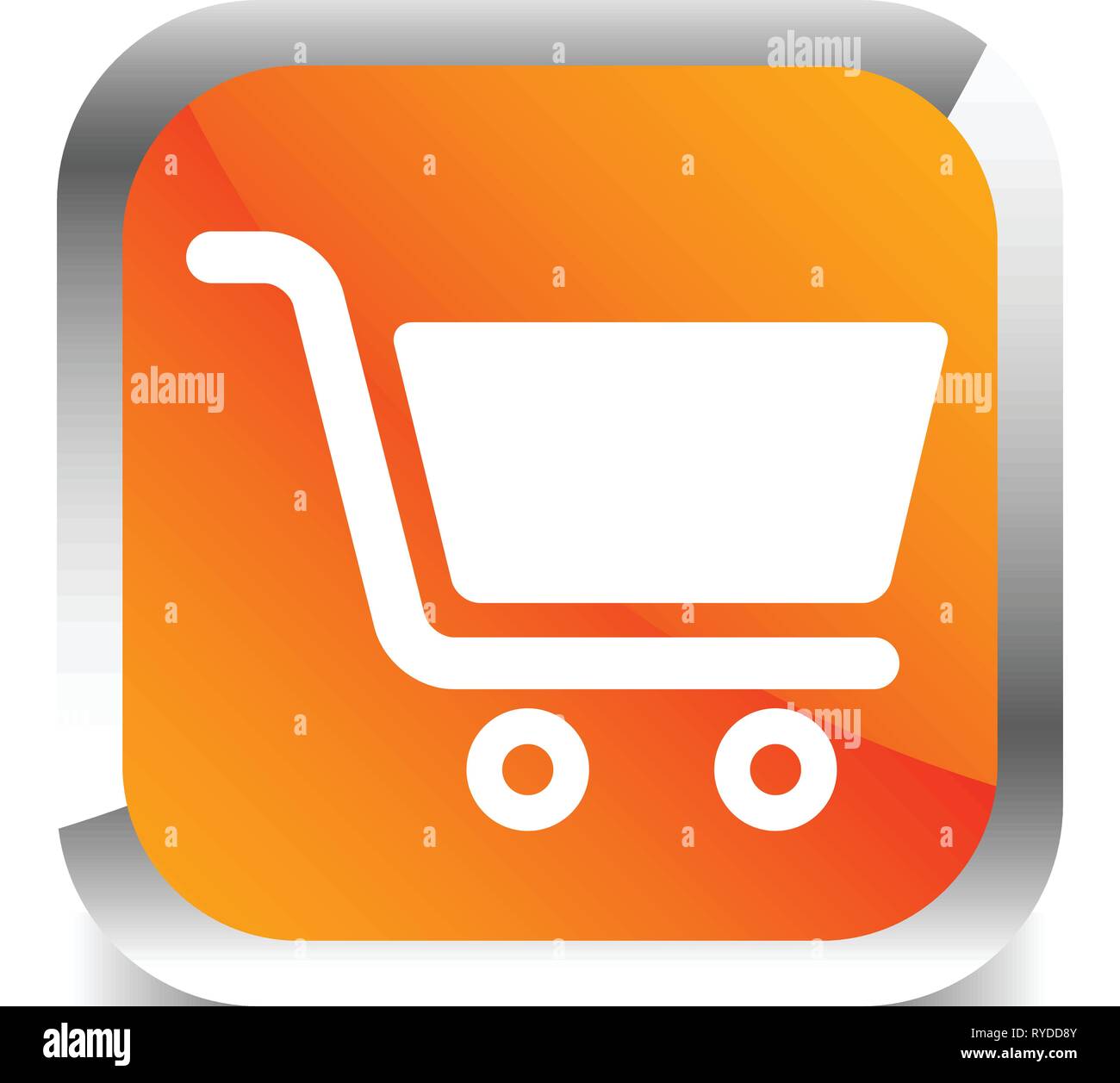 Specifically As well arrive Icon with shopping cart symbol. Ecommerce, online store checkout icon Stock  Vector Image & Art - Alamy