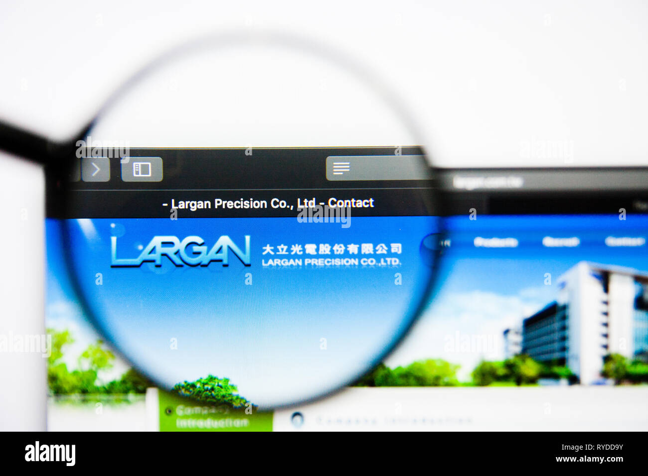 Los Angeles, California, USA 25 January 2019 LARGAN Precision