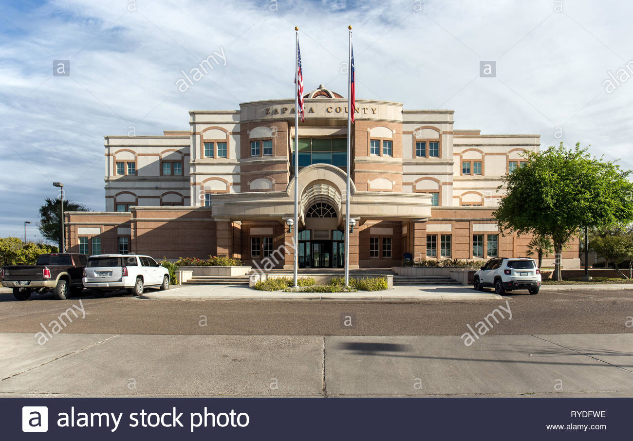 Zapata County Courthouse In Zapata Texas Stock Photo 240628346