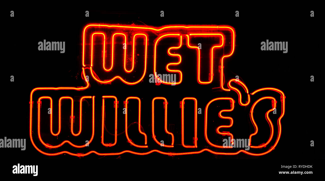 Wet Willies Bar Memphis Tennessee Stock Photo 240629583 Alamy