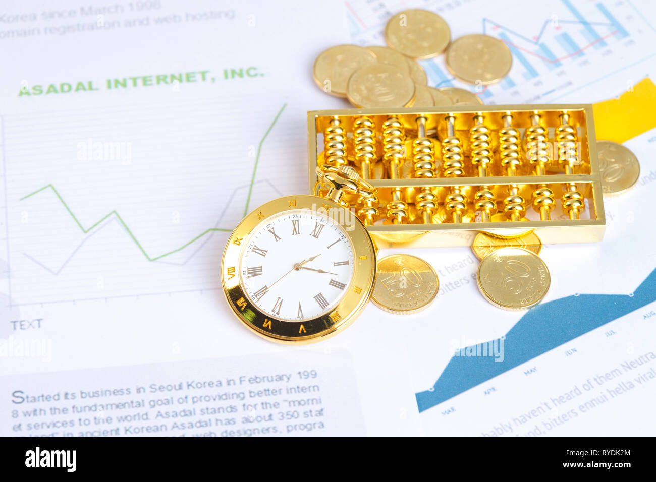 Clocks and watches Stock Photo Alamy