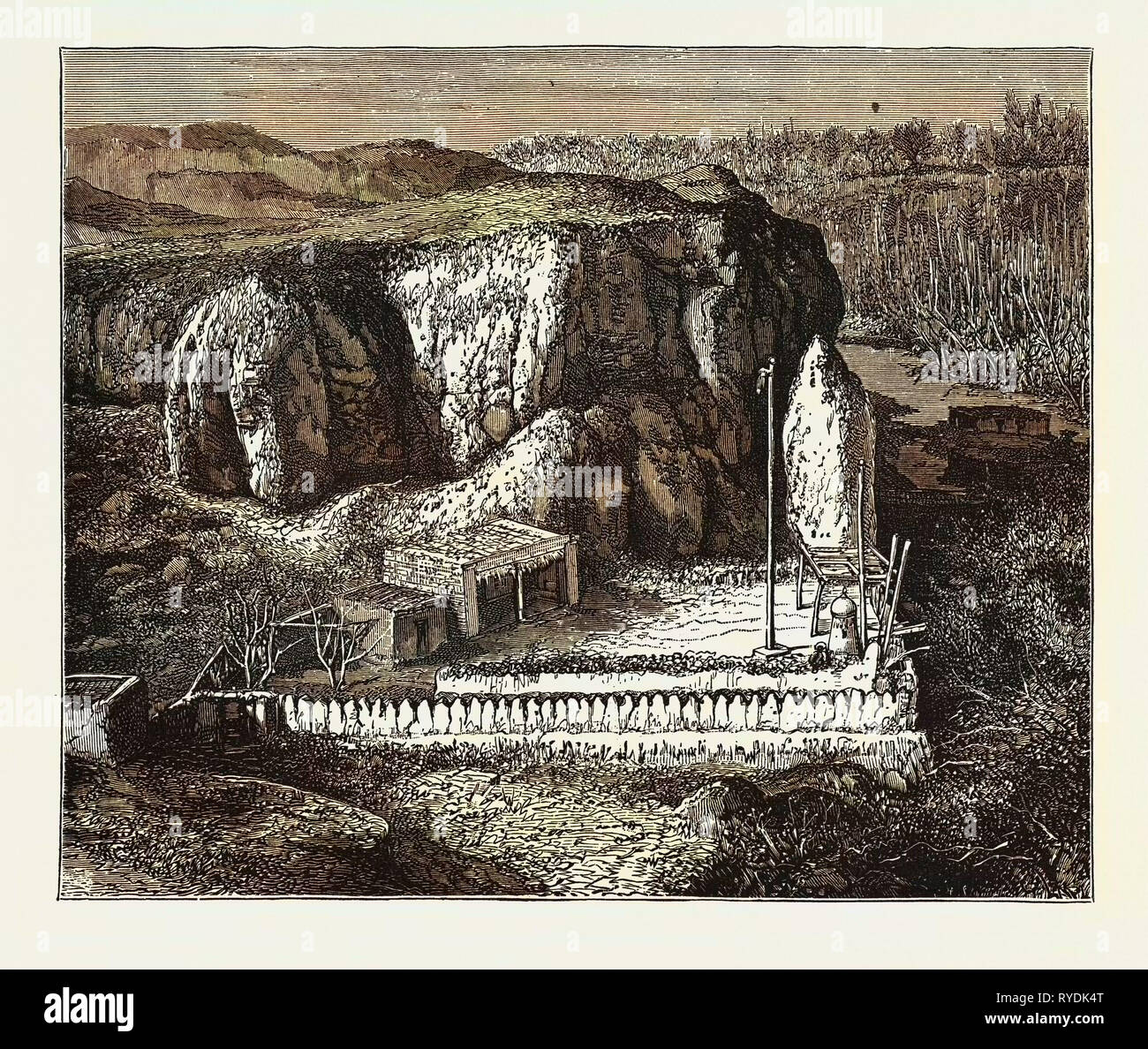 The Tomb of Saint Daniar-Palvan, Near Samarcand Stock Photo